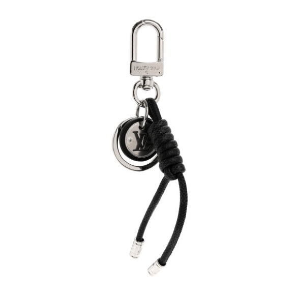 Louis Vuitton Rope Black and Silver Key Holder - Picture 1 of 10